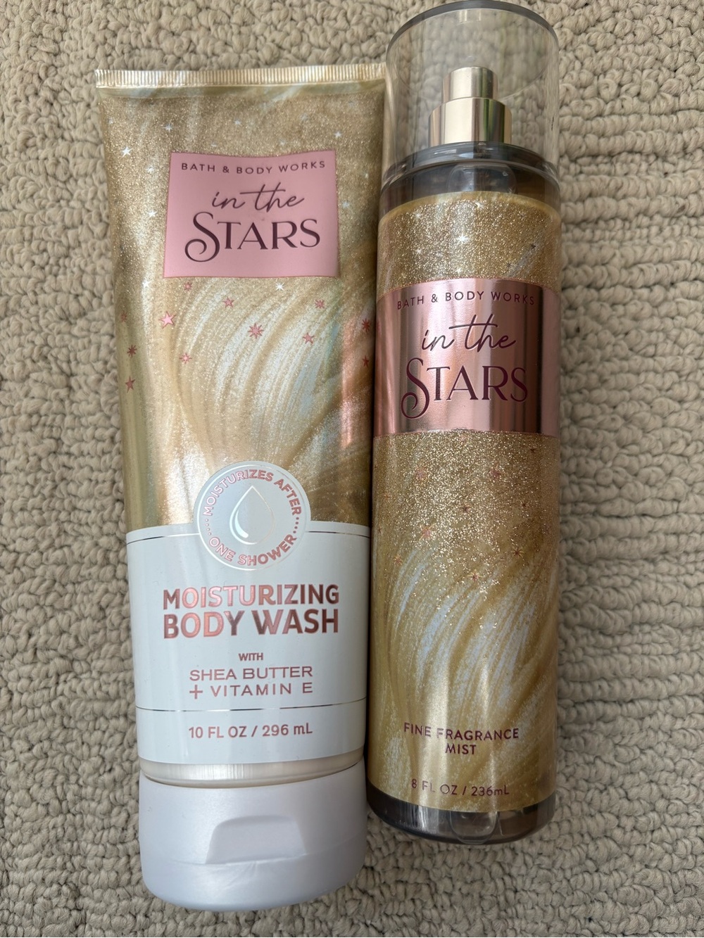 Bath & Body Works In The Stars moisturing Body Wash & mist